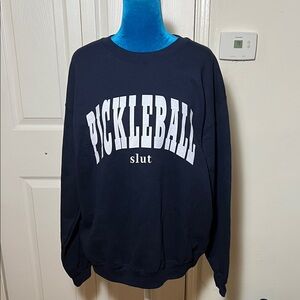 Glorified PICKLEBALL Crew Sweatshirt Women’s Medium